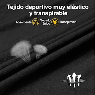 Foto 2 | Foto 2 | Shorts Deportivo Hombre Ejercicio Gym Elástico Cómodo 3pzs Talla Xl Eo Safe Imports Esi-15944 Multicolor