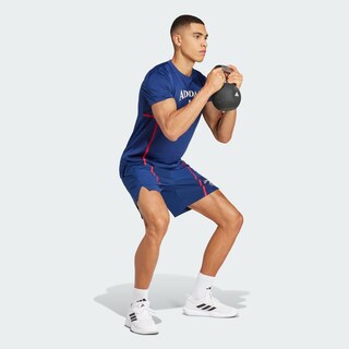 Foto 5 | Foto 5 | D4t Heritage Short Adidas Azul Hombre