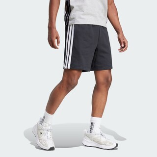 Foto 5 | Foto 5 | Shorts Essential 3 Franjas Tela French Terry Adidas Negro Hombre