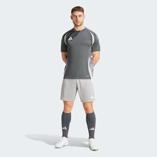 Foto 6 | Foto 6 | Shorts Tiro 24 Adidas Gris Hombre
