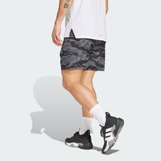 Foto 4 | Foto 4 | Short Camo Aop Adidas Negro para Hombre