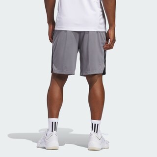 Foto 4 | Foto 4 | Short Adidas 3-stripes Gris