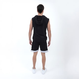 Foto 3 | Foto 3 | Conjunto Short Y Chaleco Deportivo K-swiss Crew Negro Para Hombre