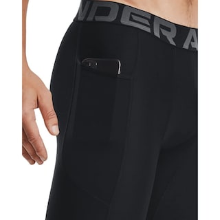Foto 5 | Foto 5 | Pantalones Cortos Under Armour Heatgear Pocket Long Para Hombre, Color Negro L - Venta Internacional.