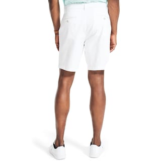 Foto 2 | Foto 2 | Pantalones Cortos Nautica Classic Fit, Parte Delantera Plana, Elástico, Chino Blanco - Venta Internacional.