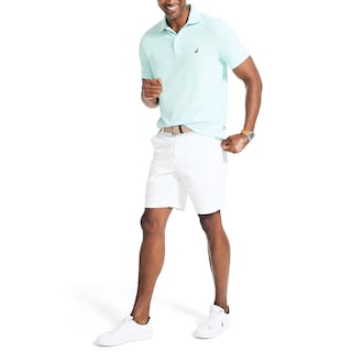 Foto 5 | Foto 5 | Pantalones Cortos Nautica Classic Fit, Parte Delantera Plana, Elástico, Chino Blanco - Venta Internacional.