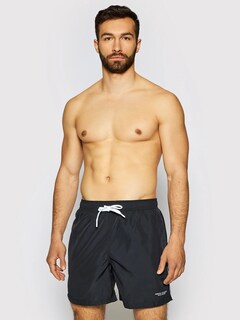 Foto 4 | Foto 4 | Traje De Baño Short Armani Exchange Negro Para Playa Hombre - Original
