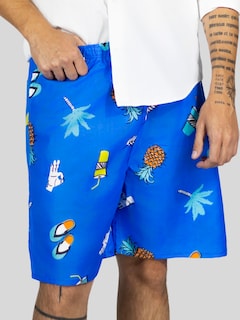 Foto 5 | Foto 5 | Short Hombre Traje De Baño O Casual Sh-059 D4 Cintura Ajustable Y Bolsas