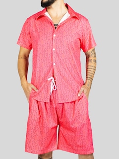Foto 7 | Foto 7 | Conjunto Hombre Verano Camisa Y Short A Juego Conj-076 Diseño 9 Alberca Playa Y Calor