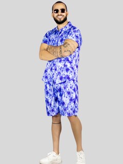 Foto 2 | Foto 2 | Conjunto Hombre Verano Camisa Y Short A Juego Conj-076 Diseño 13 Alberca Playa Y Calor