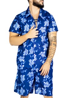 Foto 1 | Foto 1 | Conjunto Hombre Verano Camisa Y Short A Juego Conj-076 Diseño 4 Alberca Playa Y Calor