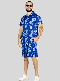 Foto 2 | Foto 2 | Conjunto Hombre Verano Camisa Y Short A Juego Conj-076 Diseño 4 Alberca Playa Y Calor