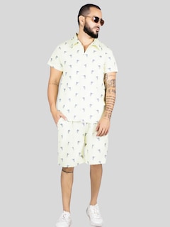 Foto 5 | Foto 5 | Conjunto Hombre Verano Camisa Y Short A Juego Conj-076 Diseño 8 Alberca Playa Y Calor