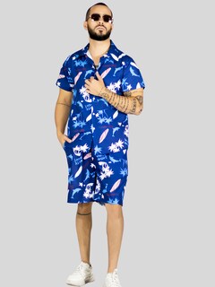 Foto 5 | Foto 5 | Conjunto Hombre Verano Camisa Y Short A Juego Conj-076 Diseño 7 Alberca Playa Y Calor