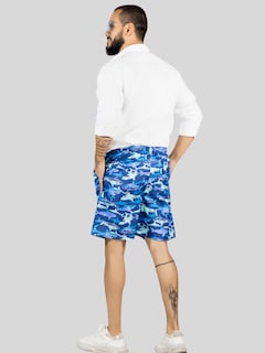 Foto 3 | Foto 3 | Short Hombre Traje De Baño O Casual Sh-059 D7 Cintura Ajustable Y Bolsas