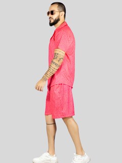 Foto 4 | Foto 4 | Conjunto Hombre Verano Camisa Y Short A Juego Conj-076 Diseño 9 Alberca Playa Y Calor