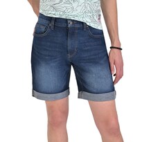 Short De Mezclilla Supply Company Slim Fit Azul Marino