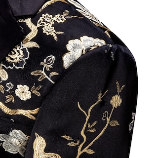 Foto 7 | Foto 7 | Chaqueta Tipo Blazer Barry.wang Floral Paisley Para Hombre - Venta Internacional.