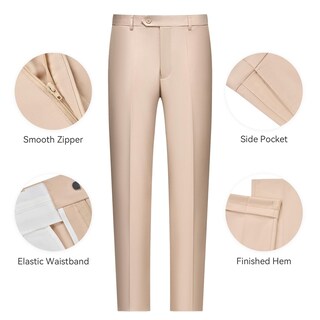 Foto 6 | Foto 6 | Traje De Esmoquin Ween Charm De 3 Piezas, Ajustado, Formal, Para Hombres De Negocios - Venta Internacional.