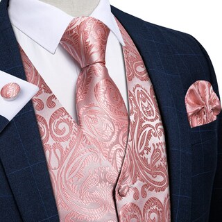 Foto 4 | Foto 4 | Conjunto De Chaleco Y Corbata Dibangu, Chaleco Formal De Cachemir Para Hombre - Venta Internacional.