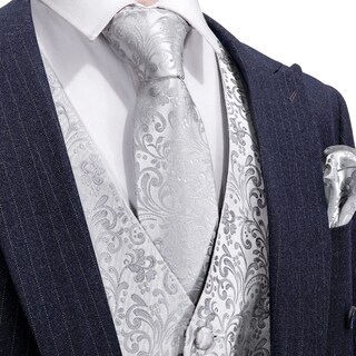 Foto 4 | Foto 4 | Set de Chaleco Barry.wang Gris para Hombre 5 Unidades - Venta Internacional