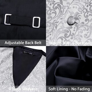 Foto 7 | Foto 7 | Set de Chaleco Barry.wang Gris para Hombre 5 Unidades - Venta Internacional