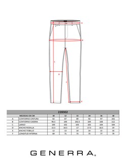 Foto 4 | Foto 4 | Pantalón Regular Fit Generra 228302 color Gris para Hombre