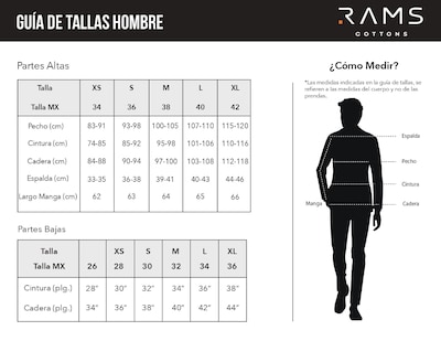 Foto 7 | Foto 7 | Pantalón de Vestir Negro Rams Cottons Cartagena Negro Slim Fit Strech para Hombre