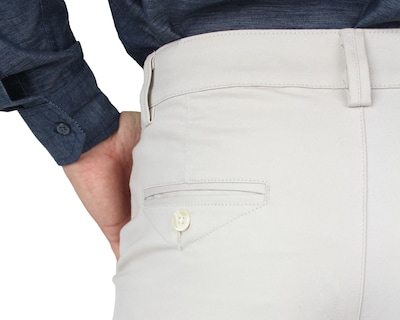 Foto 5 | Foto 5 | Pantalón De Vestir Para Hombre Rams Cottons Modelo Cartagena Color Arena Corte Slim Fit Stretch