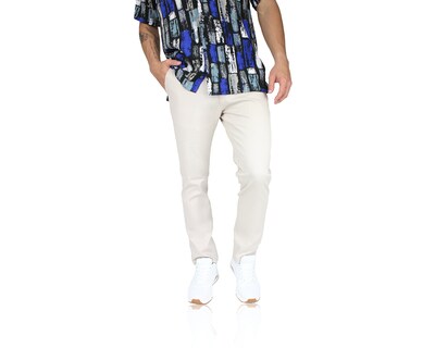 Foto 6 | Foto 6 | Pantalón De Vestir Para Hombre Rams Cottons Modelo Cartagena Color Arena Corte Slim Fit Stretch