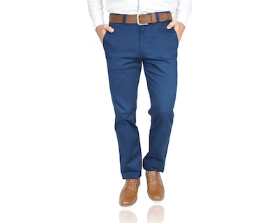 Foto 1 | Foto 1 | Pantalón de Vestir Rams Cottons Regularcut Azul Corte Regular para Hombre