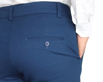 Foto 3 | Foto 3 | Pantalón de Vestir Rams Cottons Regularcut Azul Corte Regular para Hombre