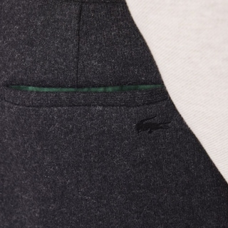Foto 7 | Foto 7 | Pantalones Lacoste Hombre Slim Fit Pocket Wool Blend Gris