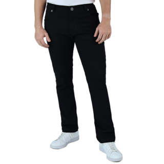 Foto 1 | Foto 1 | Pantalón De Vestir Para Hombre Marca Rams Cottons Modelo Bull Denim Color Negro Corte Slim Fit