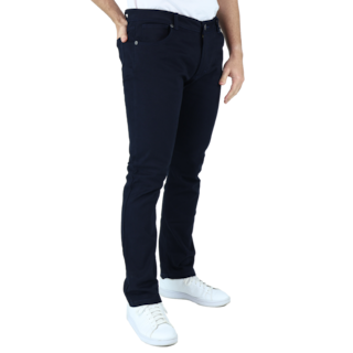 Foto 2 | Foto 2 | Pantalón De Vestir Para Hombre Marca Rams Cottons Modelo Bull Denim Color Azul Marino Corte Slim Fit