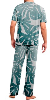Foto 2 | Foto 2 | Pijama Shendy Vendy Verde para Hombre