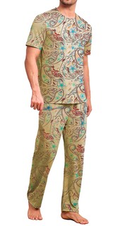 Foto 3 | Foto 3 | Pijama Shendy Vendy Beige para Hombre