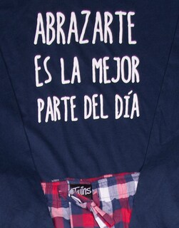 Foto 2 | Foto 2 | Pijama Para Caballero Manga Larga “abrazarte Es La Mejor Parte Del Día” Twins