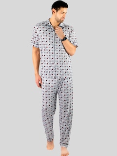 Foto 4 | Foto 7 | Pijama 2 Piezas Multicolor para Hombre