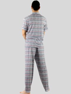 Foto 3 | Foto 3 | Pijama para Hombre Pantalón y Camisa PIJ-091 D1