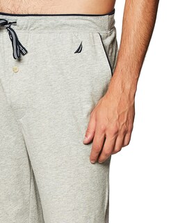 Foto 2 | Foto 2 | Sleep Lounge-pant Nautica Soft Knit Para Hombre, Color Gris Jaspeado - Venta Internacional.