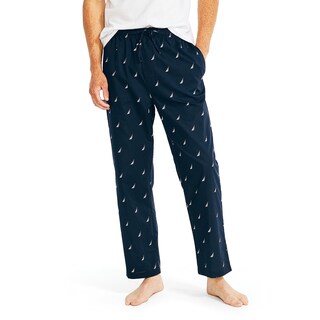 Foto 1 | Foto 1 | Pantalón De Pijama Nautica, Tejido Suave, 100% Algodón, Cintura Elástica - Venta Internacional.