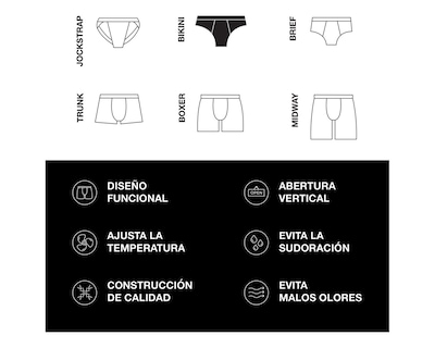 Foto 5 | Foto 5 | Calzon Bikini Modern Unnder Ropa Interior Para Hombre 1 Pz Color Amarillo
