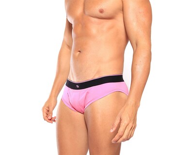 Foto 1 | Foto 1 | Calzon Bikini Modern Unnder Ropa Interior Para Hombre 1 Pz Color Rosa Chicle