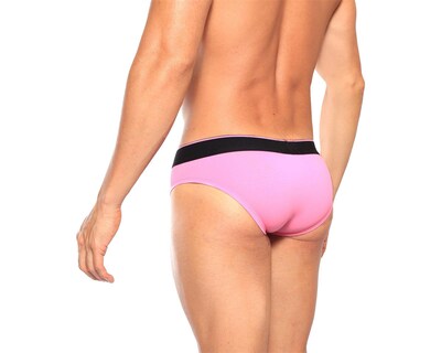 Foto 3 | Foto 3 | Calzon Bikini Modern Unnder Ropa Interior Para Hombre 1 Pz Color Rosa Chicle