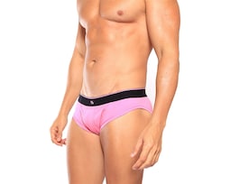 Calzon Bikini Modern Unnder Ropa Interior Para Hombre 1 Pz Color Rosa Chicle