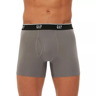 Foto 4 | Foto 4 | Boxer Gap 4-pack Ultra Suave Negros para Caballero