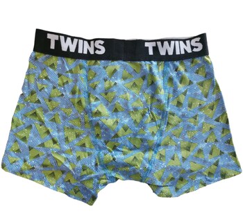 Foto 2 | Foto 2 | Boxer Para Caballero-azul/verde Twins
