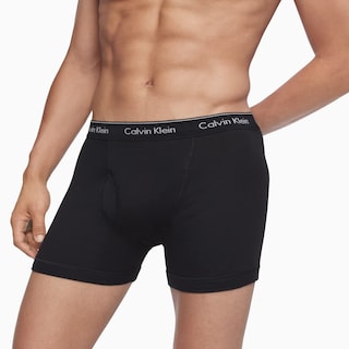 Foto 4 | Foto 4 | Bóxer Calvin Klein Cotton Classics para Hombre 3 Piezas- Venta Internacional.