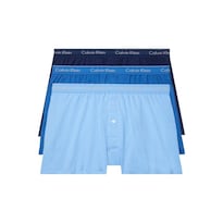 Boxer Calvin Klein Cotton Classics para Hombre 3 Unidades Azules - Venta Internacional